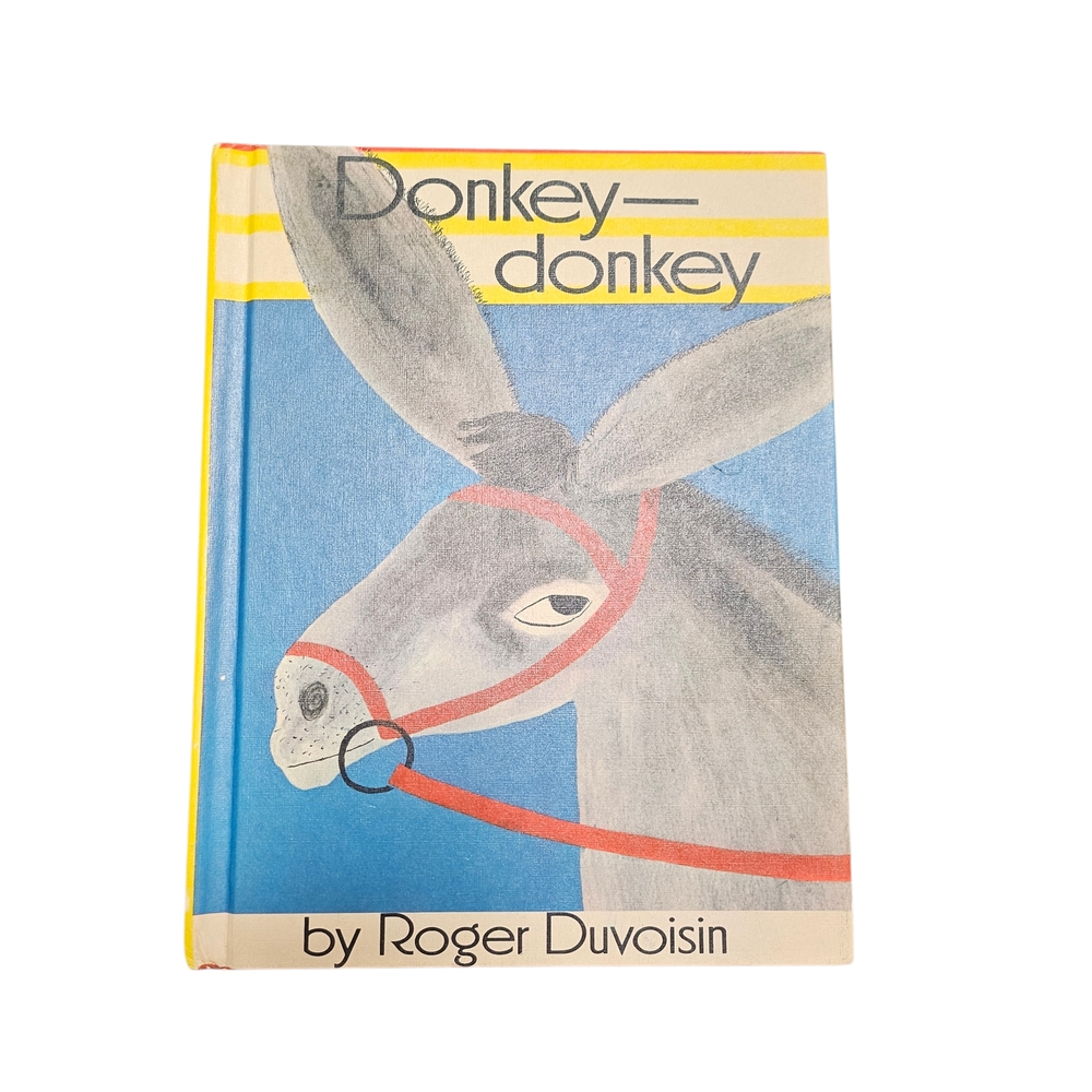 Vintage Donkey-Donkey by Roger Duvoisin Book Published 1969